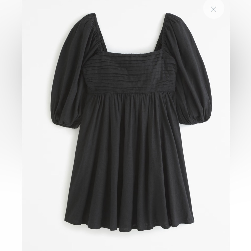 NWT Emerson Poplin Puff Sleeve Mini Dress